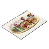 Vintage Zigarrenboxen Notizblock (Linke Seite)