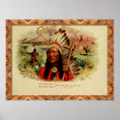 Vintage Zigarrenboxen Poster (Vorne)