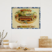 Vintage Zigarrenboxen Poster (Küche)