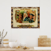 Vintage Zigarrenboxen Poster (Küche)