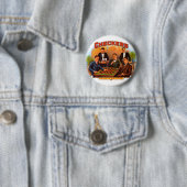 Vintage-Zigarrenetiketten-Kunst, Checkers Mild und Button (Beispiel)