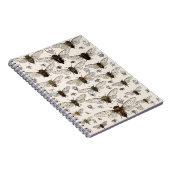 Vintage Zikaden-Illustration Notizblock (Rechte Seite)