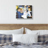 Vintage Zinaida Serebryakova zum Frühstück Leinwanddruck (Insitu (Schlafzimmer))