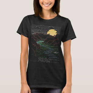 Vintage Zion National Park Ich wanderte Angels Lan T-Shirt