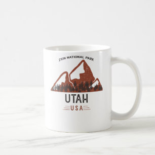 Vintage Zion National Park Utah Kaffeetasse