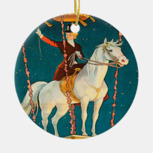 Vintage: Zirkus Barnum & Bailey - Keramik Ornament