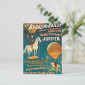 Vintage: Zirkus Barnum & Bailey - Postkarte (Stehend Vorderseite)