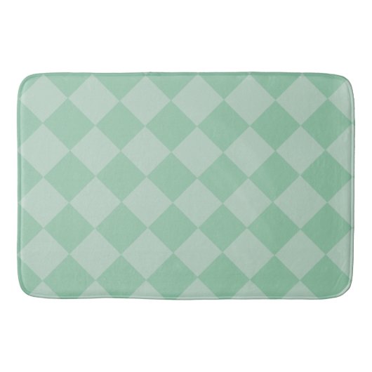 Vintage-Zirkus-Diamant Badematte (Vorderseite)