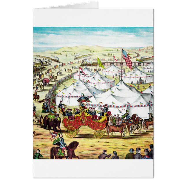 Vintage Zirkus-Parade (Vorne)