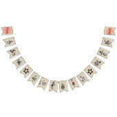 Vintage Zirkus-Party-Fahne Wimpelkette (Alle)