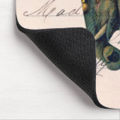 Vintage Zirkuselefant Mousepad (Ecke)