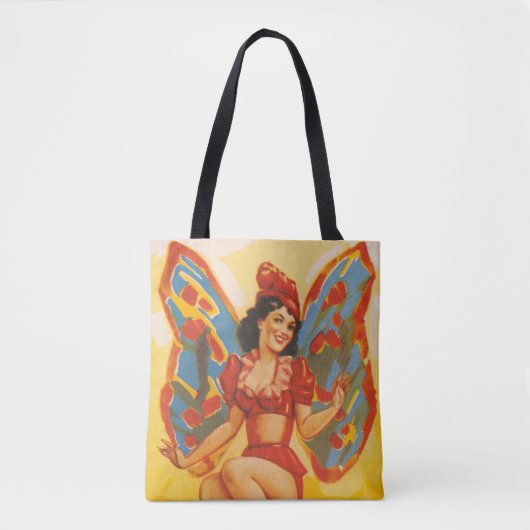 Vintage-Zirkusposter von Clyde Beatty Tasche (Vorderseite)