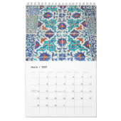 Vintage Zisnikfliesen Kalender (Mär 2027)