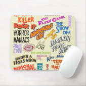 Vintage Zitate Redewendungen Sätze Text Wörter Mousepad (Mit Mouse)