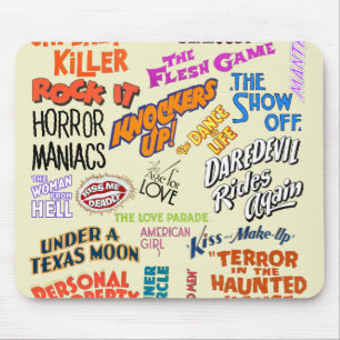 Vintage Zitate Redewendungen Sätze Text Wörter Mousepad