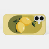 Vintage-Zitronen-Duo iPhone 16 Hülle (Rückseite (Horizontal))