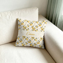 Vintage Zitronenblüten – Elegante botanische Zitru