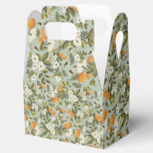 Vintage Zitrusfrüchte Botanische Geschenkboxen Geschenkschachtel (Geöffnet)