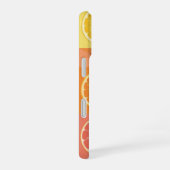 Vintage-Zitrusmuster iPhone 16 Hülle (Rechte Seite)