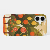 Vintage-Zitrusplantage iPhone 16 Hülle (Rückseite (Horizontal))