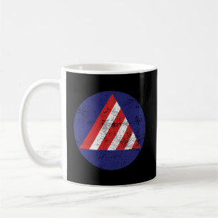 Vintage Zivilverteidigung Luftangriffs-Wachmann-Pa Kaffeetasse