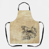 Vintage Zodiac Aries Schürze (Vorderseite)