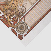 Vintage Zodiac-Collage-Dekoupage Seidenpapier (Detail)