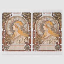 Vintage Zodiac-Collage-Dekoupage