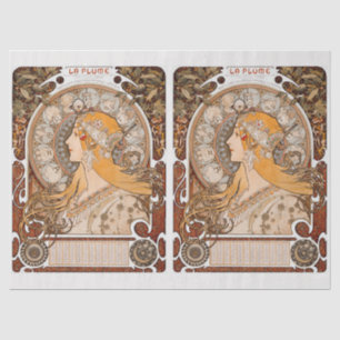 Vintage Zodiac-Collage-Dekoupage Seidenpapier