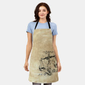 Vintage Zodiac Libra Schürze (Getragen)