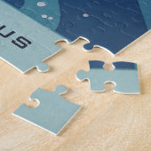 Vintage Zodiakastastrologie, Aquarius-Konstellatio Puzzle (Seite)