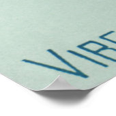 Vintage Zodiakastastrologie, Jungfernkonstellation Poster (Ecke)