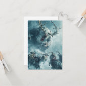 Vintage-Zombie-Eisdämon Karte (Vorderseite/Rückseite Beispiel)