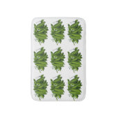 Vintage Zuckererbsen, Lebensmittel, gesunde Gemüse Badematte (Vorderseite Vertikal)