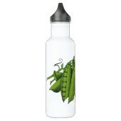 Vintage Zuckererbsen, Lebensmittel, gesunde Gemüse Trinkflasche (Links)