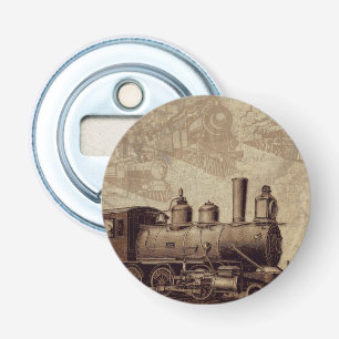Vintage-Zug Eisenbahn Flaschenöffner