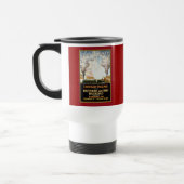 Vintage Zug-Reise-Plakat-Kunst Reisebecher (Links)