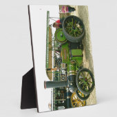 Vintage Zugmaschine Fotoplatte (Seite)