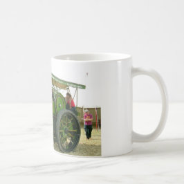 Vintage Zugmaschine Kaffeetasse