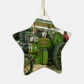 Vintage Zugmaschine Keramik Ornament (Rechts)