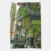 Vintage Zugmaschine Küchentuch (Vertikal)