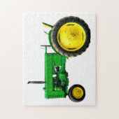 Vintage Zugmaschine Puzzle (Vertikal)