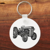 Vintage Zugmaschine Schlüsselanhänger (Vorderseite)
