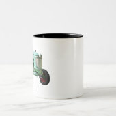Vintage Zugmaschine Zweifarbige Tasse (Mittel)