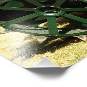 VINTAGE ZUGMASCHINEN FOTODRUCK (Ecke)