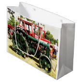 VINTAGE ZUGMASCHINEN GROßE GESCHENKTÜTE (Vorderseite Schrägansicht)