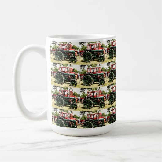 VINTAGE ZUGMASCHINEN KAFFEETASSE (Links)