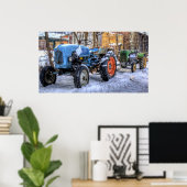 Vintage Zugmaschinen Poster (Heimbüro)