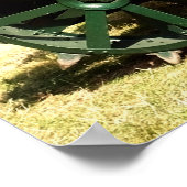 VINTAGE ZUGMASCHINEN POSTER (Ecke)