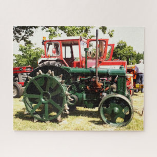 VINTAGE ZUGMASCHINEN PUZZLE